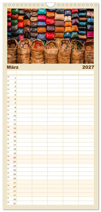 Fès - Marokko wie im Mittelalter (CALVENDO Familienplaner 2027)
