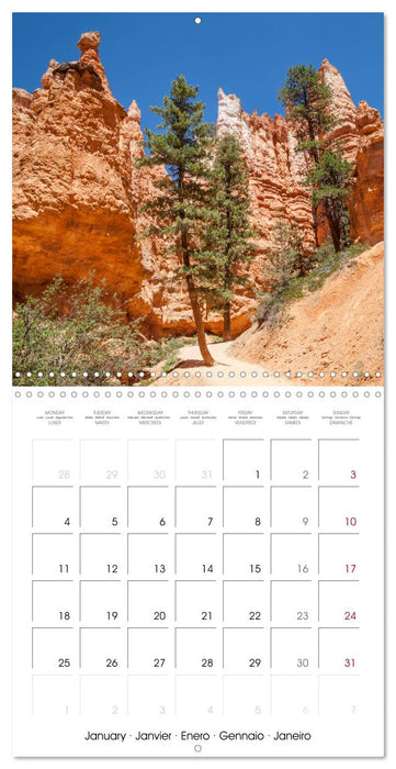 US HIGHLIGHTS Unique Landscapes (CALVENDO Monthly Calendar 2027)