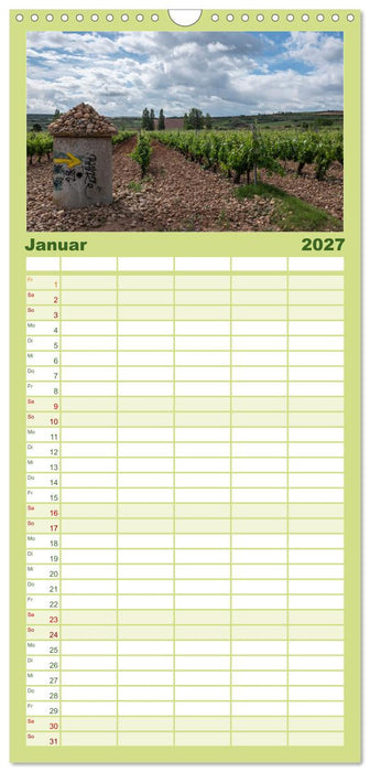 Camino 2027 (CALVENDO Familienplaner 2027)