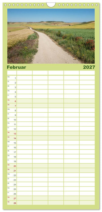 Camino 2027 (CALVENDO Familienplaner 2027)
