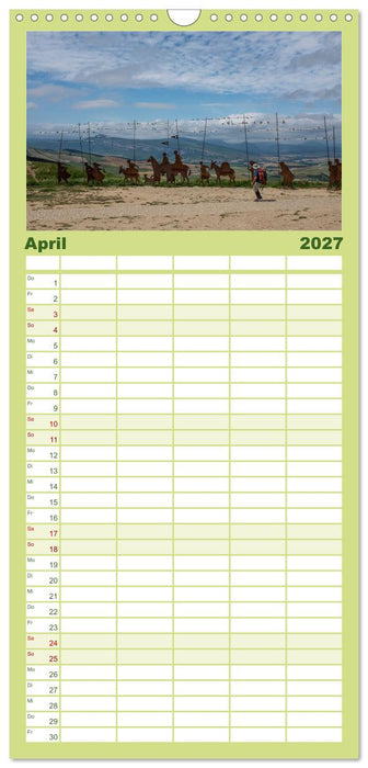 Camino 2027 (CALVENDO Familienplaner 2027)