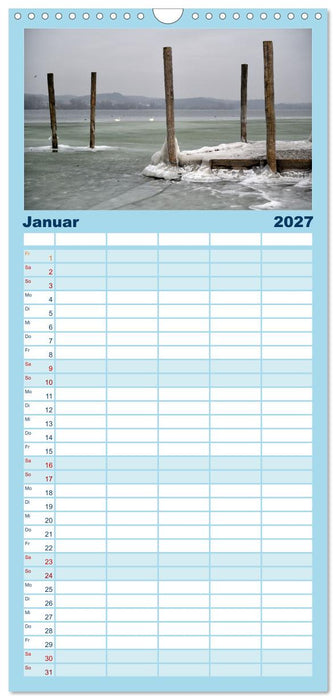 Zauberhafter Westlicher Bodensee (CALVENDO Familienplaner 2027)