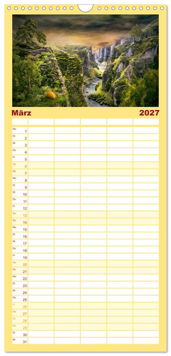Kurze Auszeit (CALVENDO Familienplaner 2027)