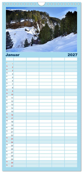 Erlebe mit mir Vent (CALVENDO Familienplaner 2027)