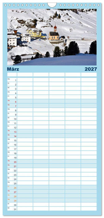 Erlebe mit mir Vent (CALVENDO Familienplaner 2027)
