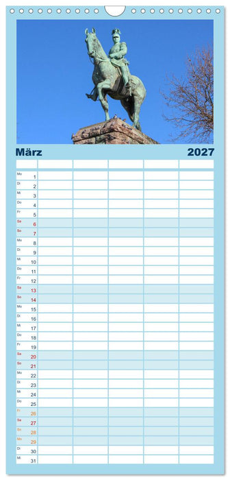 Altes Köln - Denkmäler und Historische Bauten (CALVENDO Familienplaner 2027)