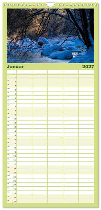 Feldaisttal bei Pregarten (CALVENDO Familienplaner 2027)