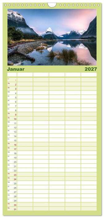 Magische Natur - Unsere schöne Welt (CALVENDO Familienplaner 2027)