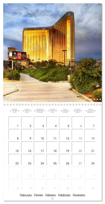 Las Vegas, Iconic City of Dreams (CALVENDO Monthly Calendar 2027)