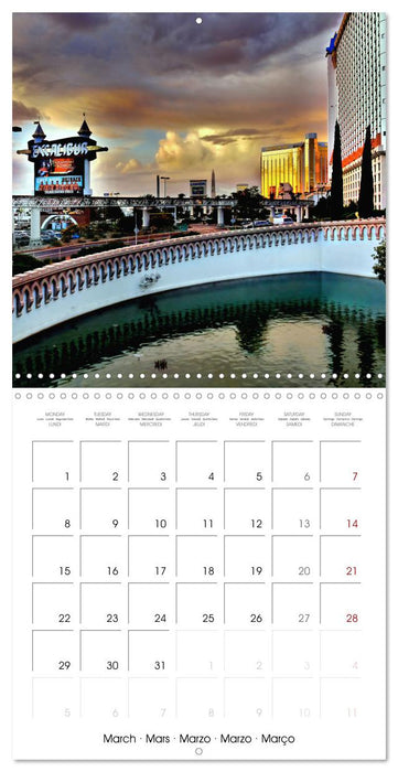 Las Vegas, Iconic City of Dreams (CALVENDO Monthly Calendar 2027)