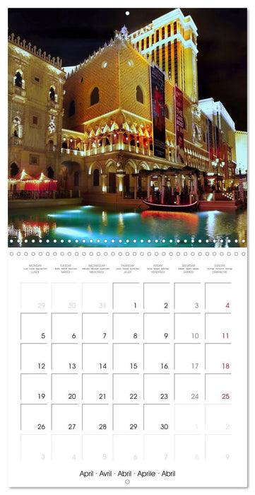 Las Vegas, Iconic City of Dreams (CALVENDO Monthly Calendar 2027)