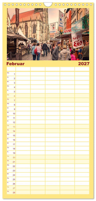 Abenteuer Münster - Echt jovel! (CALVENDO Familienplaner 2027)