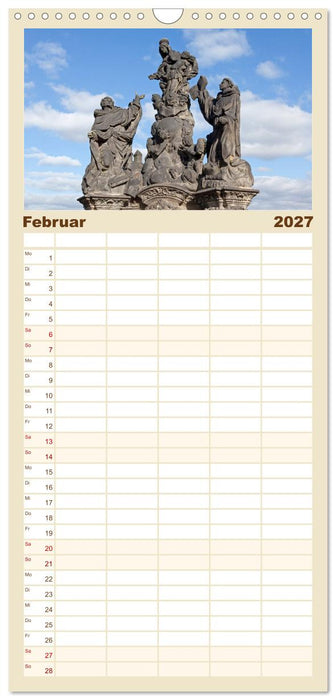 Goldenes Prag (CALVENDO Familienplaner 2027)