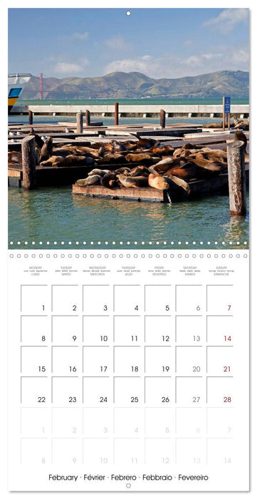 California - San Francisco (CALVENDO Monthly Calendar 2027)