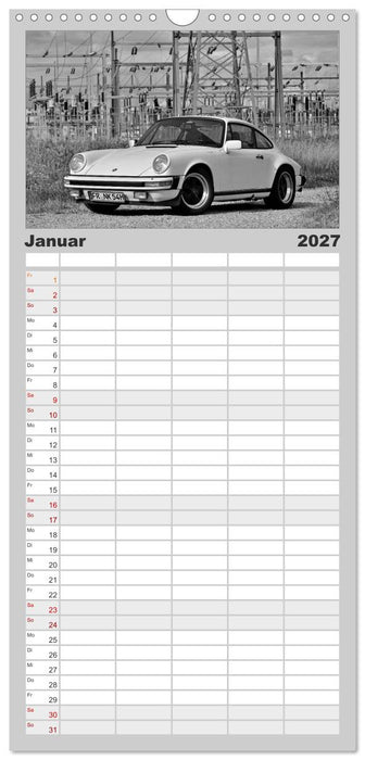 Porsche 911 SC (CALVENDO Familienplaner 2027)