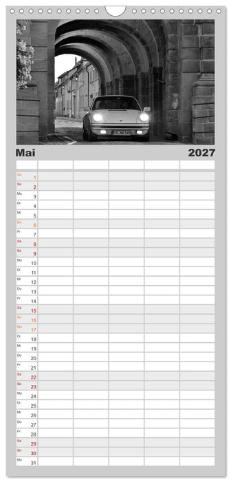 Porsche 911 SC (CALVENDO Familienplaner 2027)