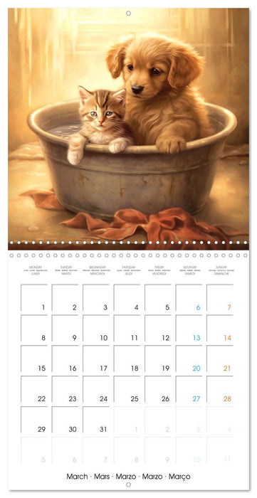 Instants craquants (CALVENDO Calendrier mensuel 2027)