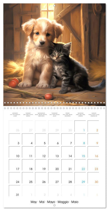 Instants craquants (CALVENDO Calendrier mensuel 2027)