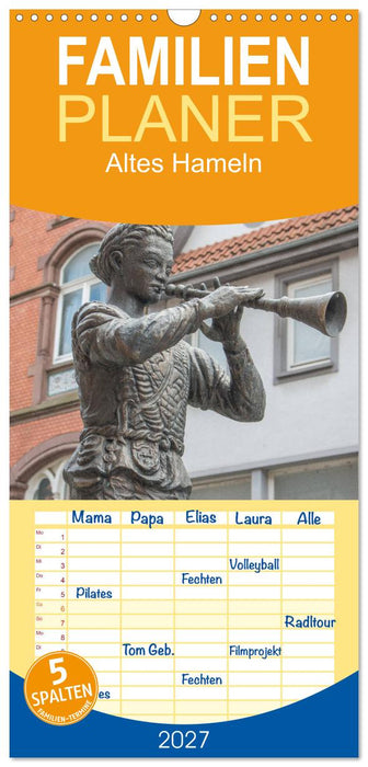 Altes Hameln (CALVENDO Familienplaner 2027)