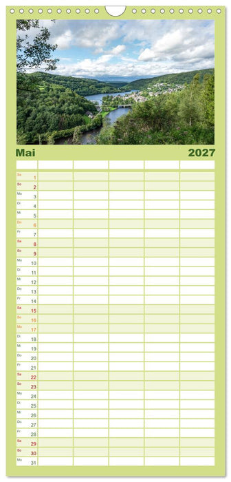 Nationalpark Eifel - Schöne Tage im Grünen (CALVENDO Familienplaner 2027)