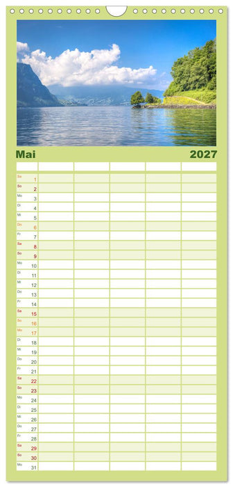 Vierwaldstättersee (CALVENDO Familienplaner 2027)