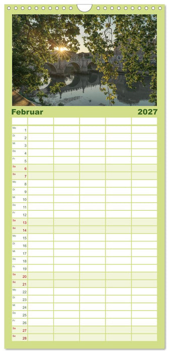 Rom - Die wunderschöne Hauptstadt Italiens. (CALVENDO Familienplaner 2027)
