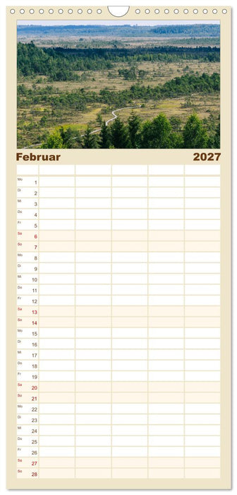 Finnlands raue Schönheit (CALVENDO Familienplaner 2027)