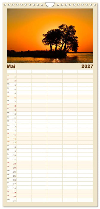 Natur und Landschaft. Südliches Afrika 2027 (CALVENDO Familienplaner 2027)
