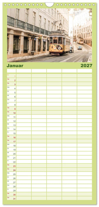 Portugal - Das wunderschöne Land am Atlantik. (CALVENDO Familienplaner 2027)