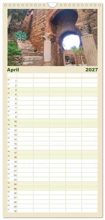 Magisches Andalusien (CALVENDO Familienplaner 2027)