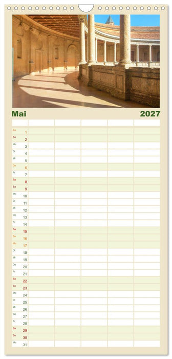 Magisches Andalusien (CALVENDO Familienplaner 2027)