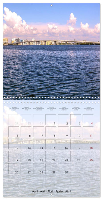 Floride – Découvertes dans l'État du soleil (CALVENDO Calendrier mensuel 2027)