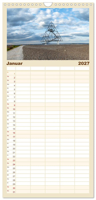 Bottroper Stadtansichten (CALVENDO Familienplaner 2027)