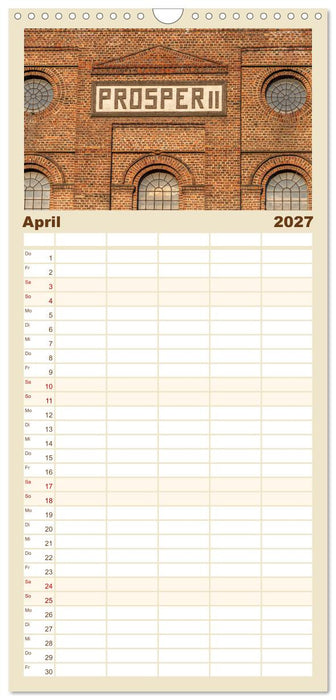 Bottroper Stadtansichten (CALVENDO Familienplaner 2027)