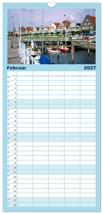 Travemünde maritim (CALVENDO Familienplaner 2027)