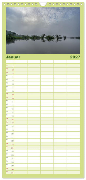 Ecuador - Naturparadies am Äquator (CALVENDO Familienplaner 2027)