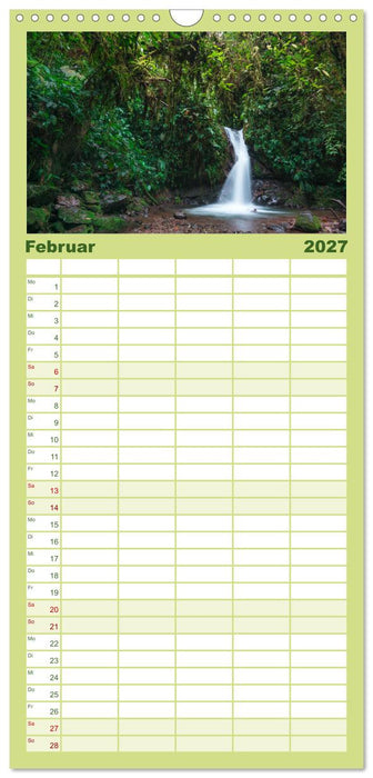 Ecuador - Naturparadies am Äquator (CALVENDO Familienplaner 2027)