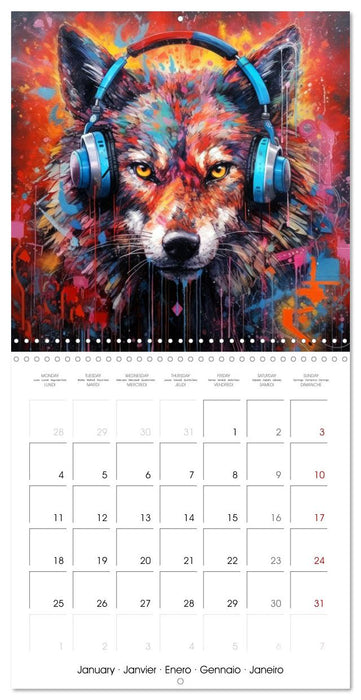 Animal Beats (CALVENDO Monthly Calendar 2027)