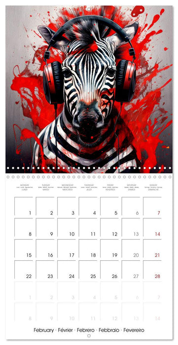 Animal Beats (CALVENDO Monthly Calendar 2027)