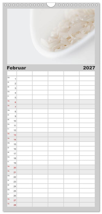 my.LIFESTYLE - Leben in Weiß (CALVENDO Familienplaner 2027)