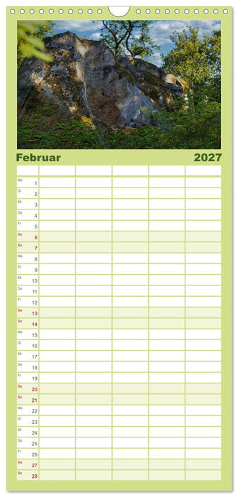 Felsenburg Rotenhan (CALVENDO Familienplaner 2027)