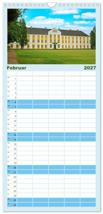 Sehenswertes im Süden Dänemarks (CALVENDO Familienplaner 2027)