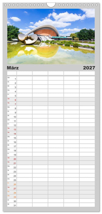 SOMMER IN BERLIN (CALVENDO Familienplaner 2027)