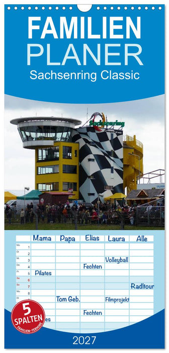 Sachsenring Classic (CALVENDO Familienplaner 2027)