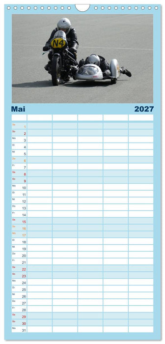 Sachsenring Classic (CALVENDO Familienplaner 2027)