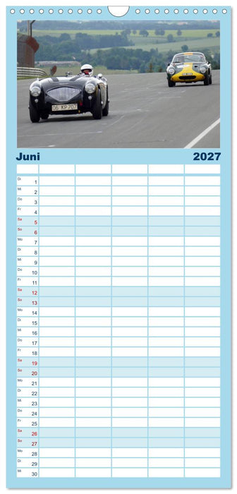 Sachsenring Classic (CALVENDO Familienplaner 2027)