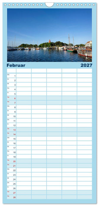 Osteeinsel Poel (CALVENDO Familienplaner 2027)