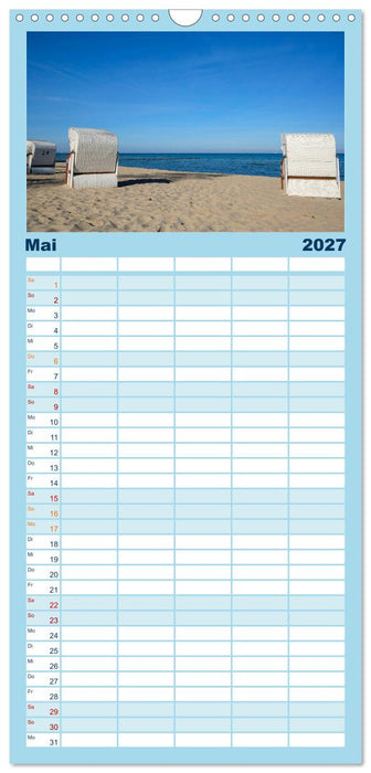 Osteeinsel Poel (CALVENDO Familienplaner 2027)