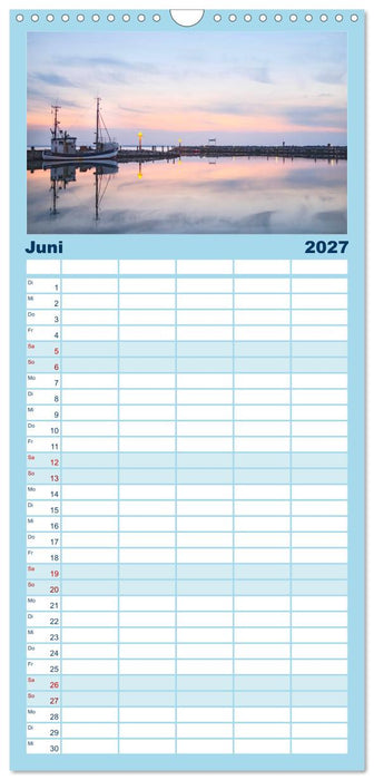 Osteeinsel Poel (CALVENDO Familienplaner 2027)