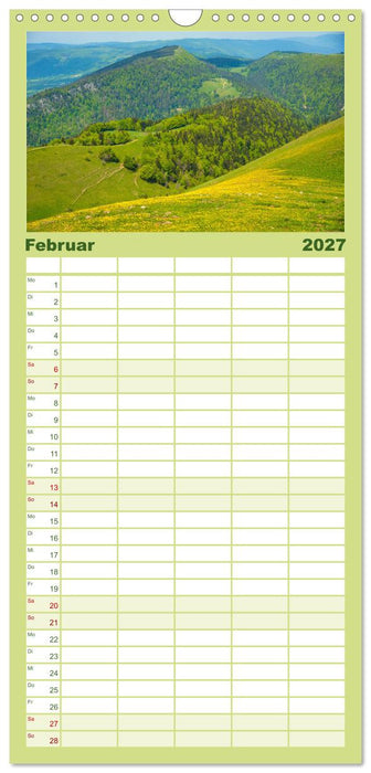 Frankreichs Naturschönheiten (CALVENDO Familienplaner 2027)